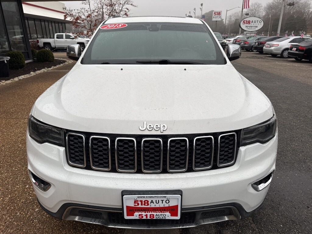 Used 2018 Jeep Grand Cherokee Limited 4x4 SUV