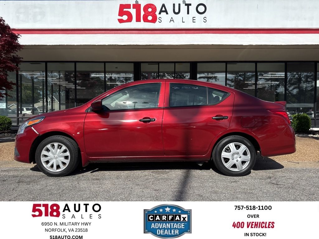 2018 Nissan Versa Sedan S Plus