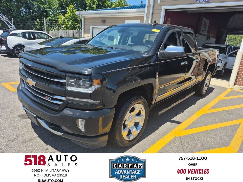 Used 2018 Chevrolet Silverado 1500 LTZ Truck Double Cab