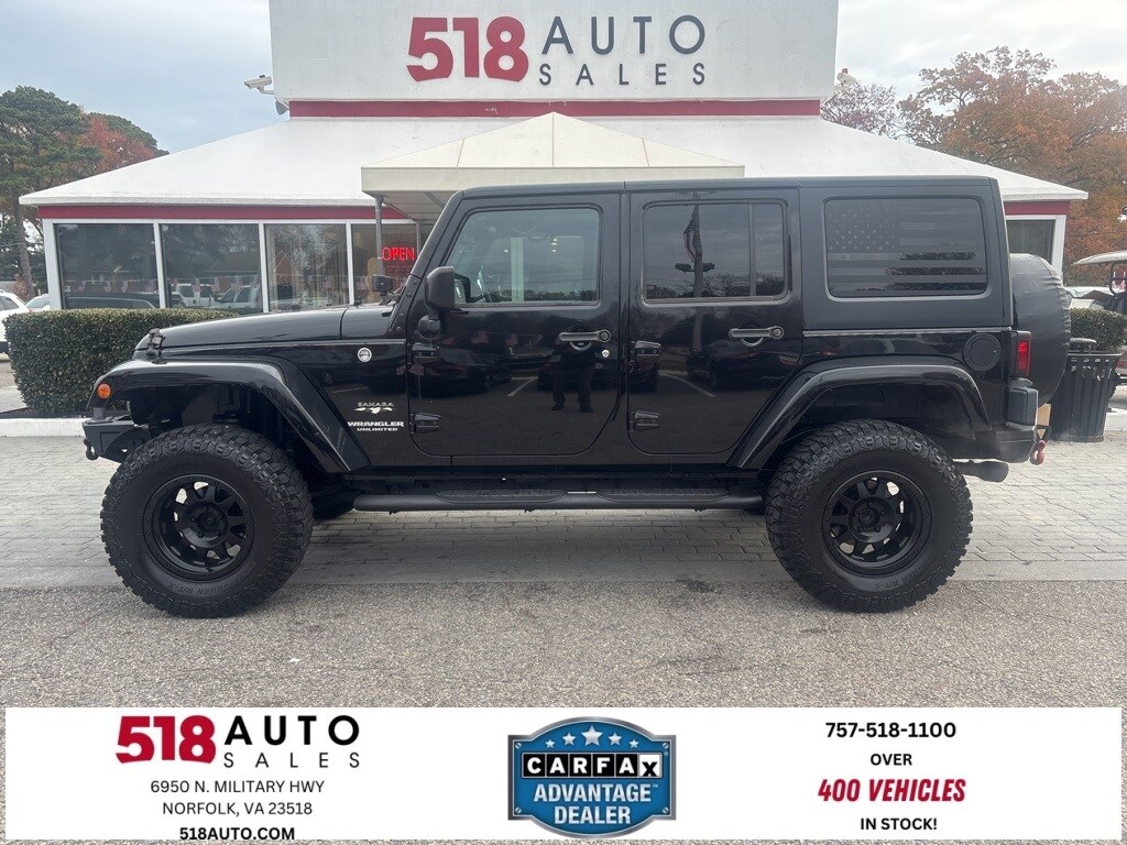 Used 2016 Jeep Wrangler JK Unlimited Sahara 4x4 SUV
