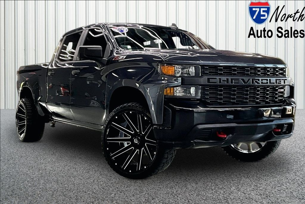 Used 2022 Chevrolet Silverado 1500 LTD Custom Trail Boss Truck Crew Cab