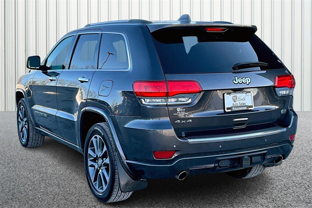 Used 2018 Jeep Grand Cherokee Overland 4x4 SUV