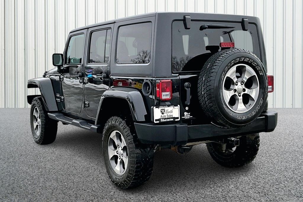 Used 2017 Jeep Wrangler JK Unlimited Sahara 4x4 SUV