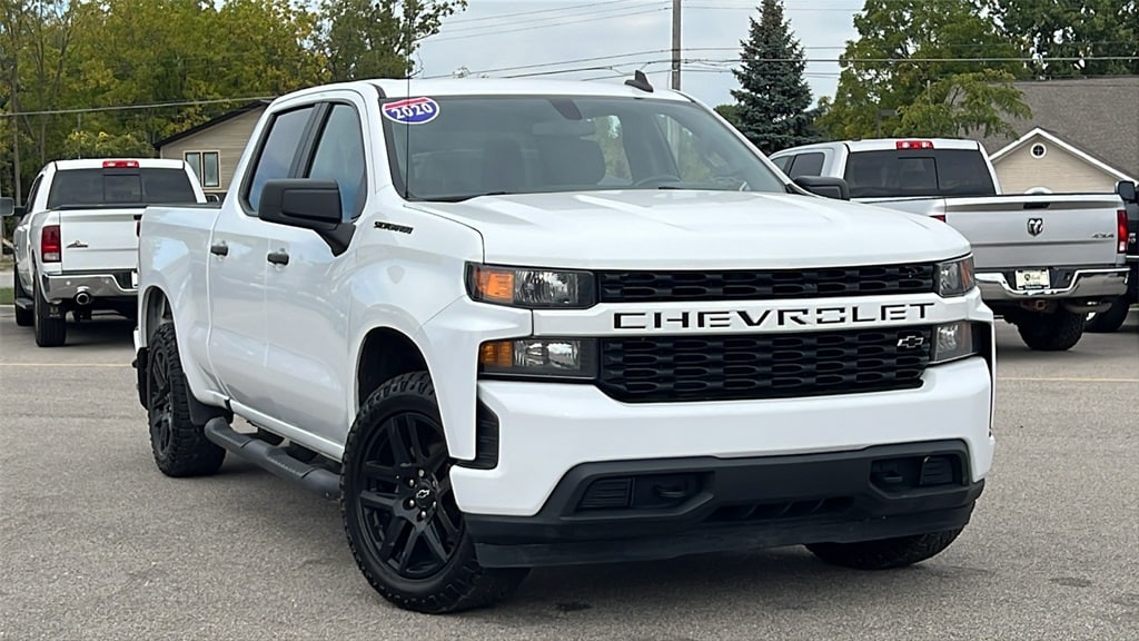 Used 2020 Chevrolet Silverado 1500 Silverado Custom Truck Crew Cab
