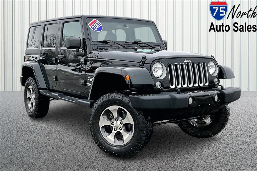 Used 2017 Jeep Wrangler JK Unlimited Sahara 4x4 SUV
