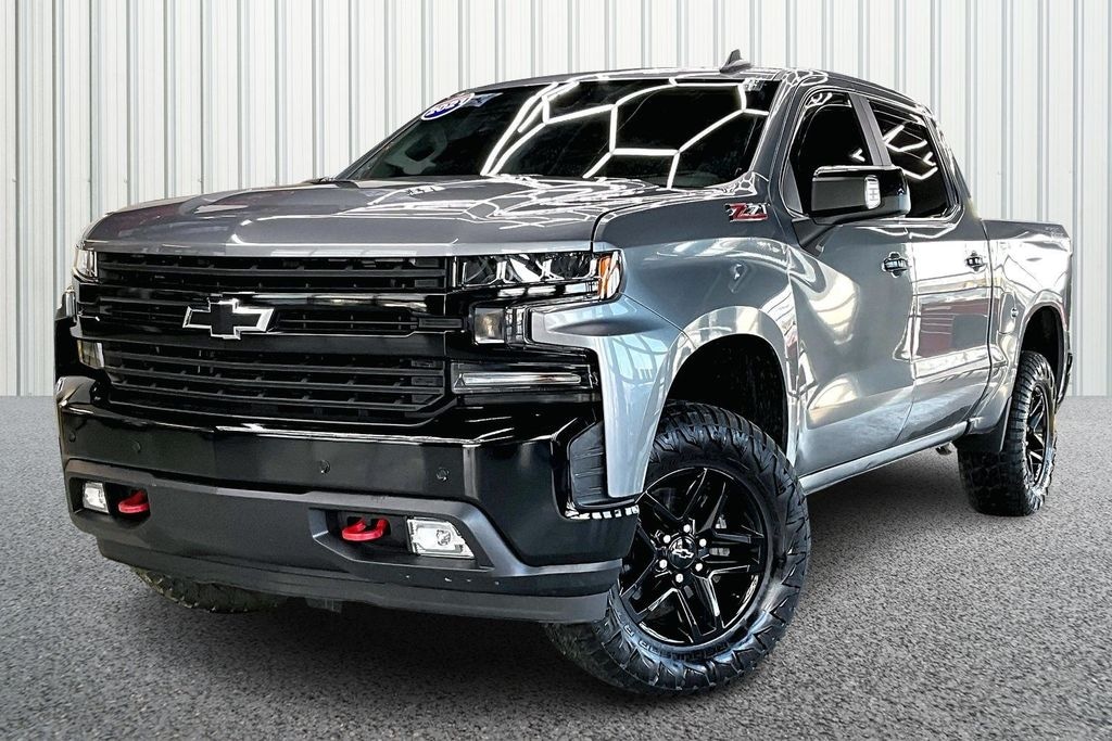 Used 2021 Chevrolet Silverado 1500 LT Trail Boss Truck Crew Cab