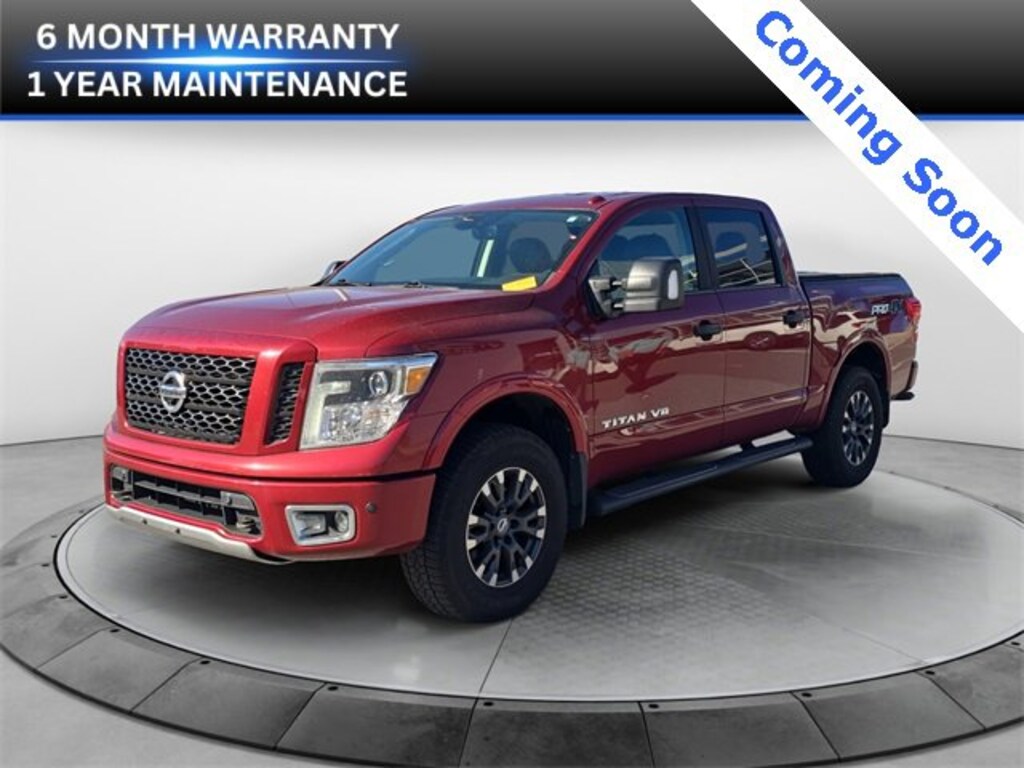 Used 2018 Nissan Titan PRO-4X Truck Crew Cab