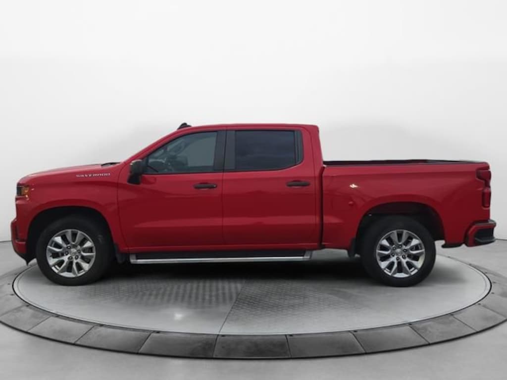 Used 2021 Chevrolet Silverado 1500 Custom Truck Crew Cab