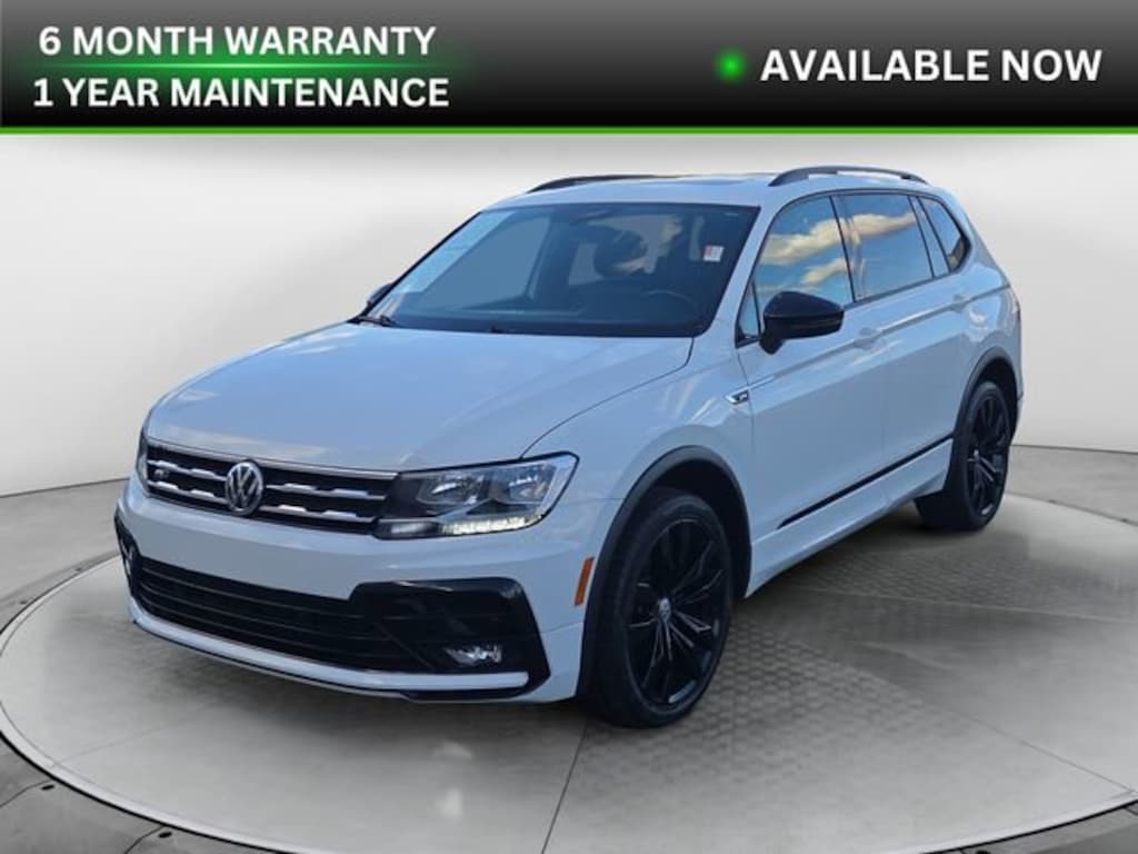 Used 2021 Volkswagen Tiguan 2.0T SE R-Line Black SUV