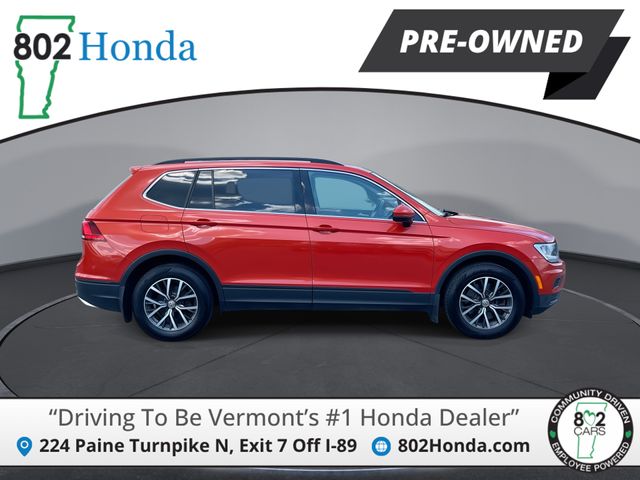 Used 2019 Volkswagen Tiguan SE with VIN 3VV2B7AX5KM034041 for sale in Berlin, VT