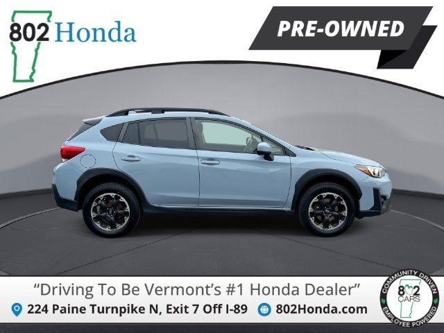 Used 2021 Subaru Crosstrek Premium with VIN JF2GTAPC3MH391536 for sale in Berlin, VT