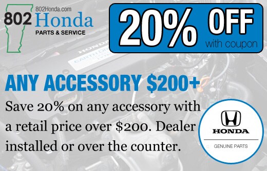 20% Off Accessories Over $200