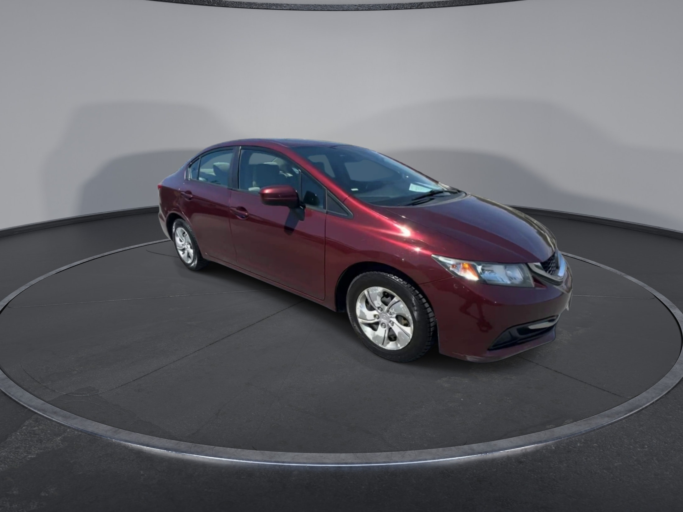 Used 2015 Honda Civic LX with VIN 19XFB2F58FE058599 for sale in Berlin, VT