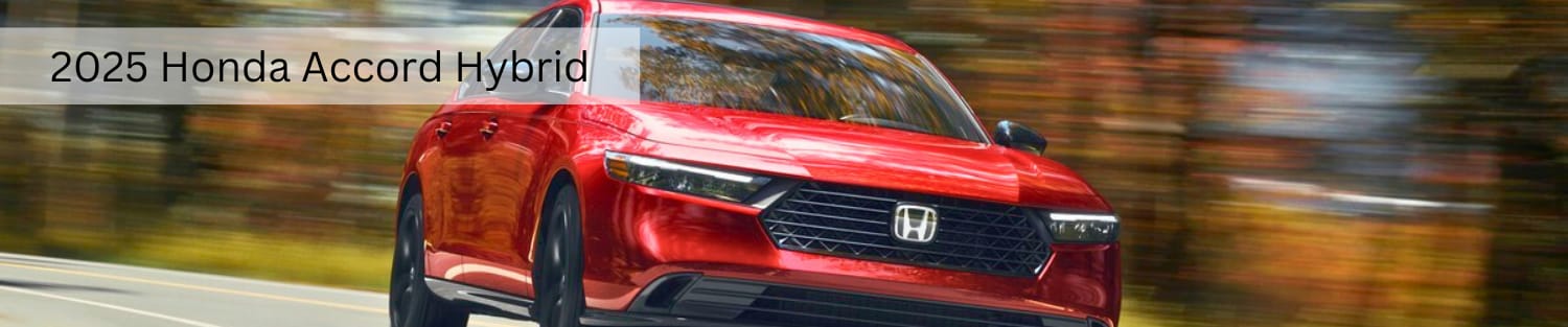 Honda 
Accord Hybrid Deals
