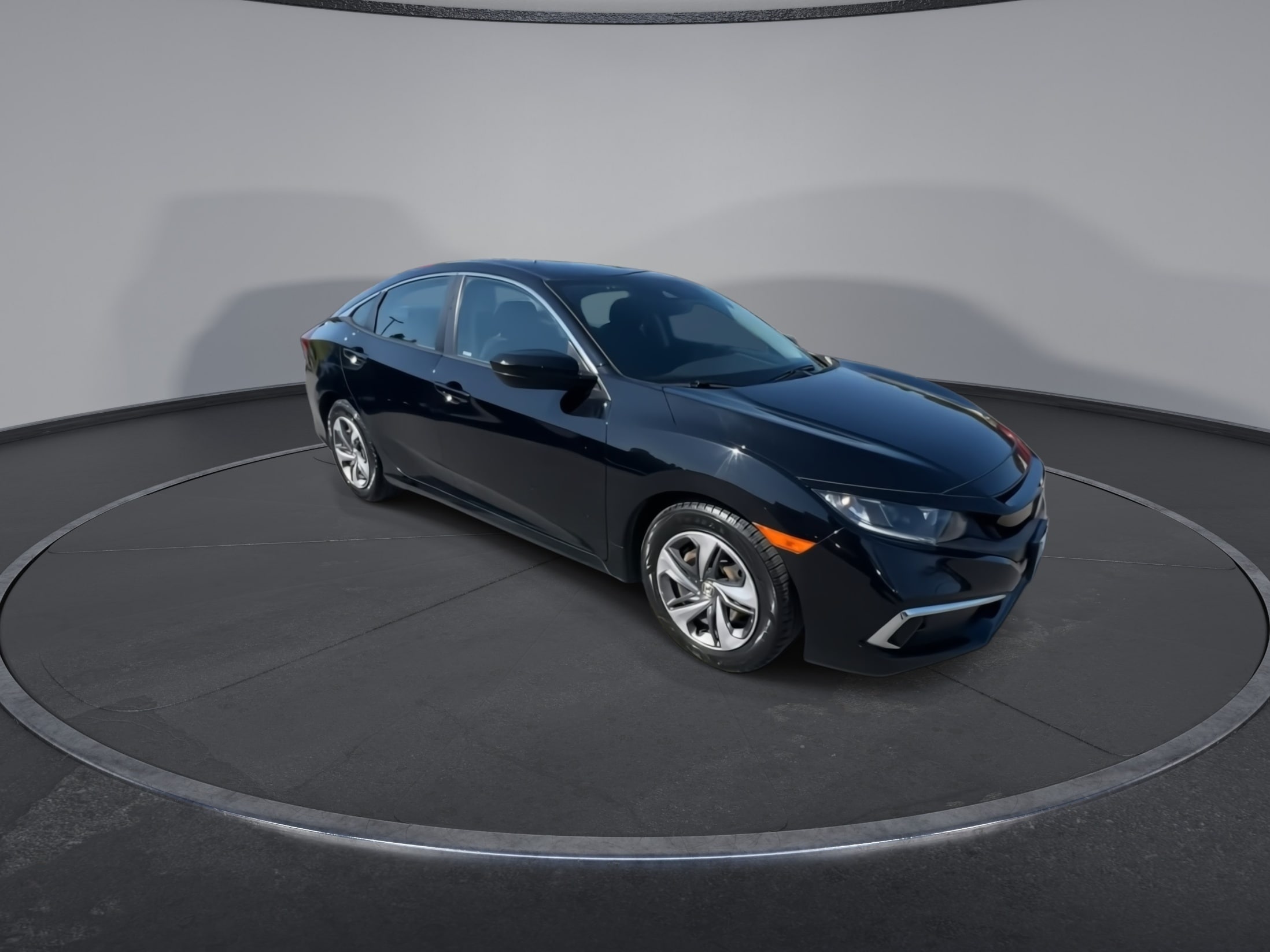 Used 2019 Honda Civic LX with VIN 2HGFC2F69KH549513 for sale in Berlin, VT