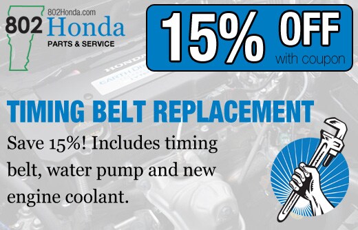 15% Off Timing Belt Replacement Coupon