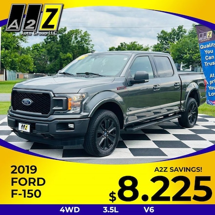 2019 Ford F-150 BLACK Truck SuperCrew Cab