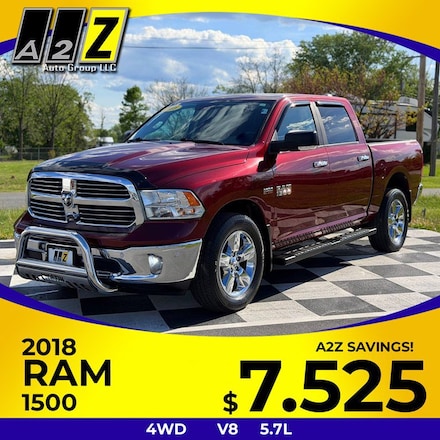 2018 Ram 1500 Big Horn Truck Crew Cab