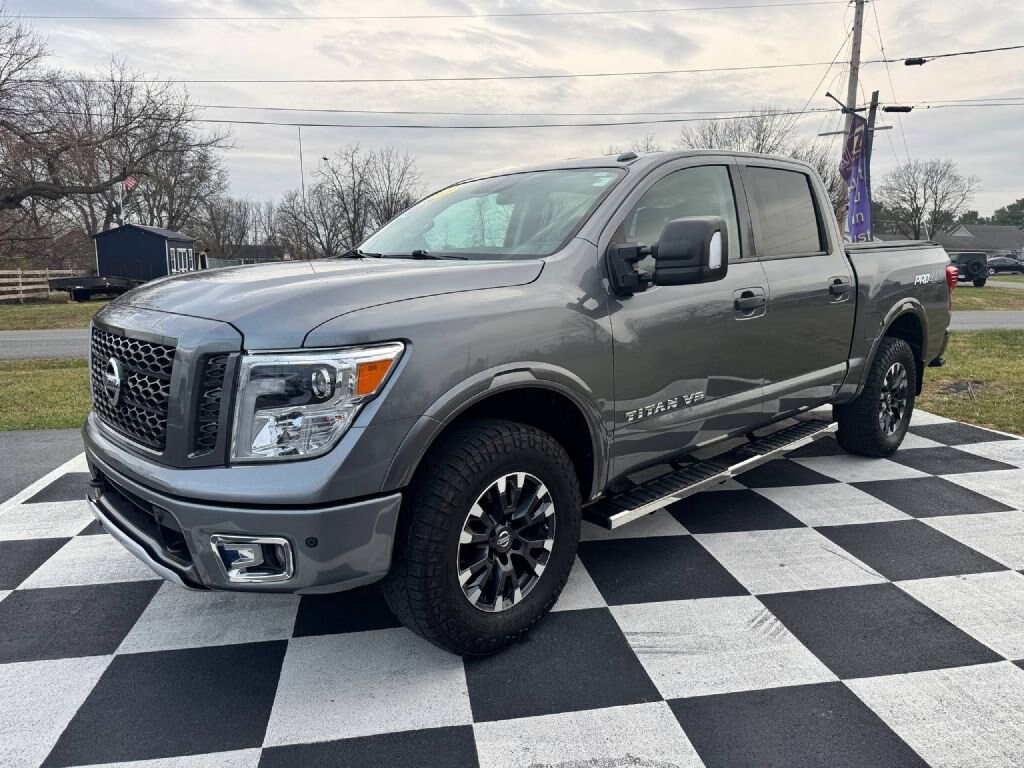 Used 2018 Nissan Titan PRO-4X Truck Crew Cab
