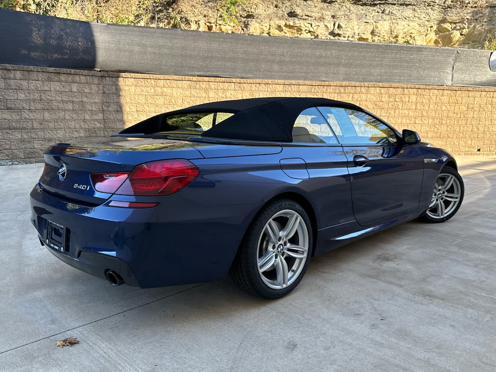 Used 2017 BMW 640i xDrive Convertible