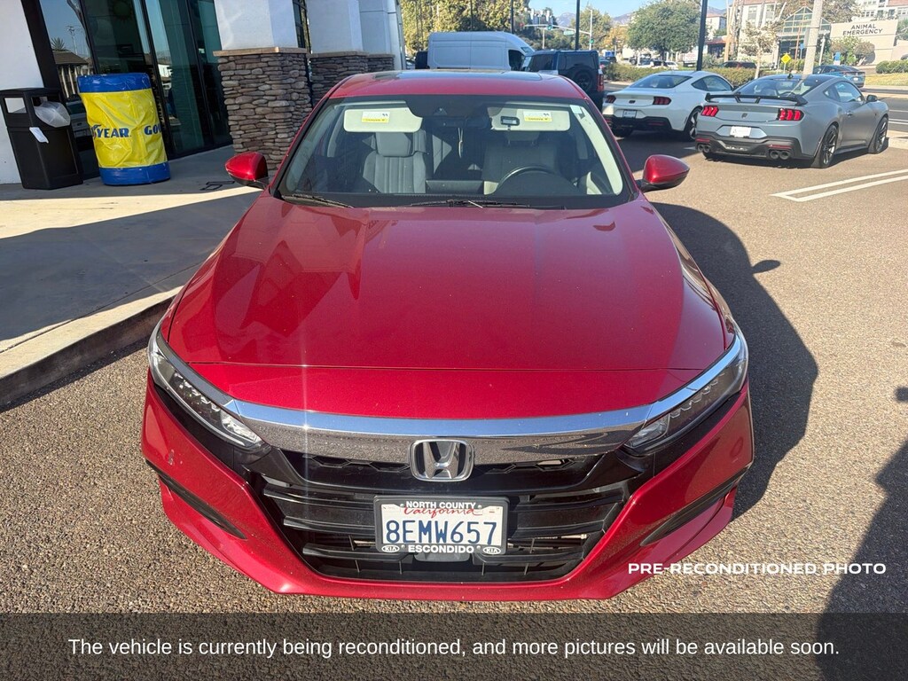 Used 2018 Honda Accord EX-L Sedan