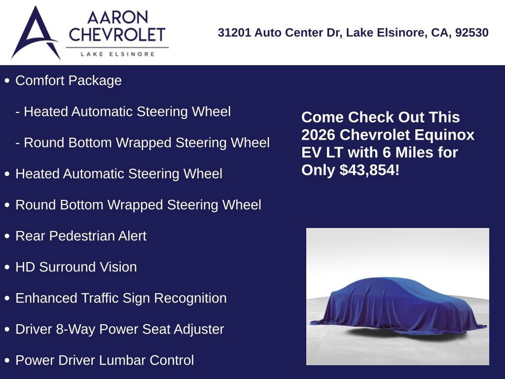 2026 Chevrolet Equinox EV LT 2 photo 4