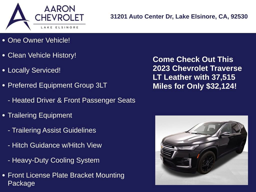 2023 Chevrolet Traverse LT Leather photo 4