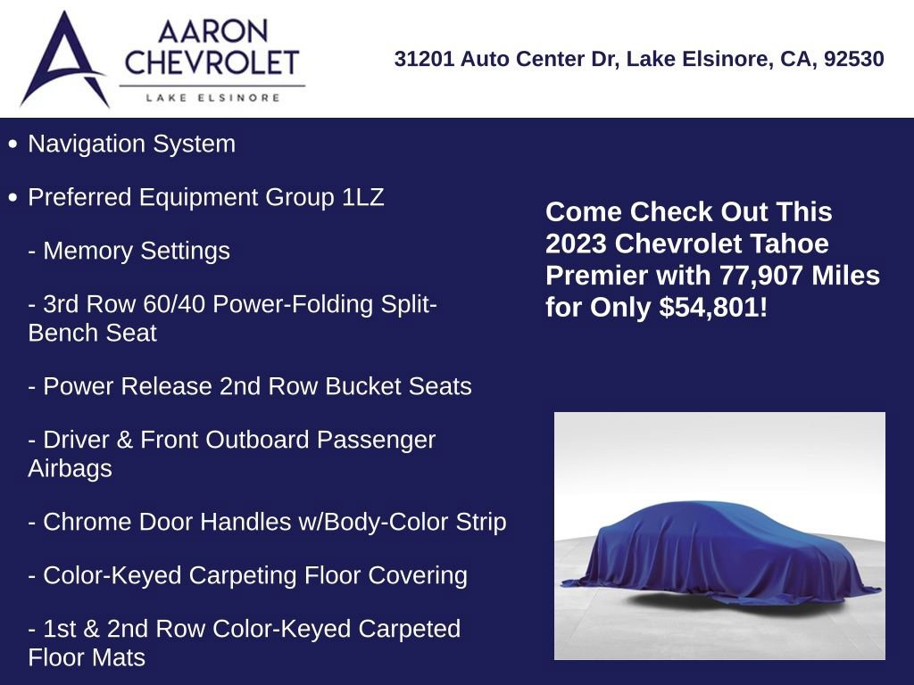 2023 Chevrolet Tahoe Premier photo 4