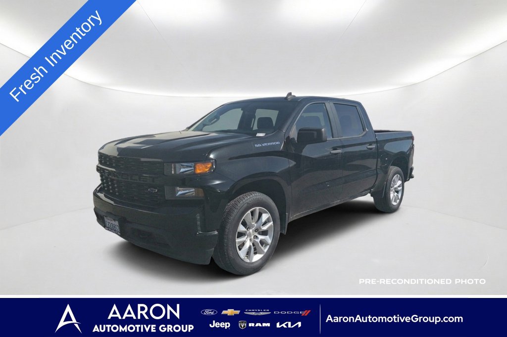 Used 2021 Chevrolet Silverado 1500 Custom Truck Crew Cab