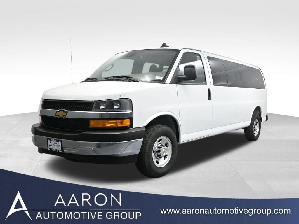 Used 2025 Chevrolet Express Cargo 3500 LT Van Extended Passenger Van