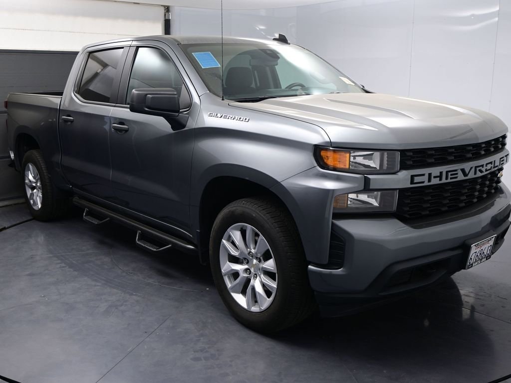 Used 2021 Chevrolet Silverado 1500 Custom Truck Crew Cab