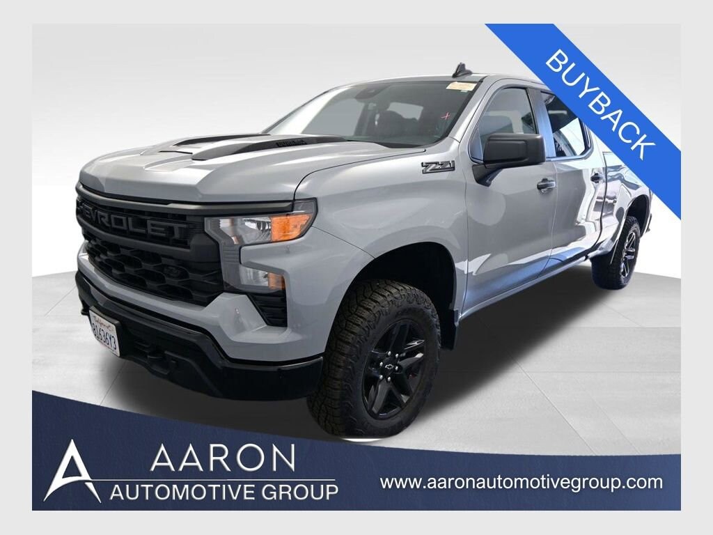 Used 2024 Chevrolet Silverado 1500 Custom Trail Boss Truck Crew Cab