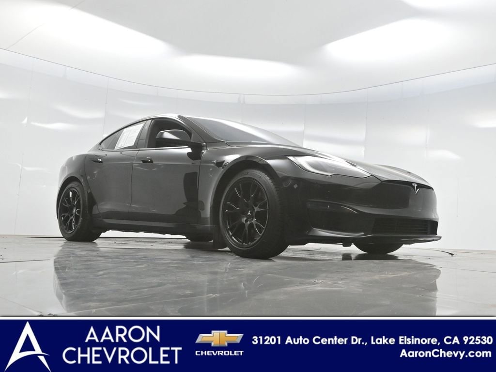 Used 2022 Tesla Model S Plaid with VIN 5YJSA1E65NF483308 for sale in Lake Elsinore, CA