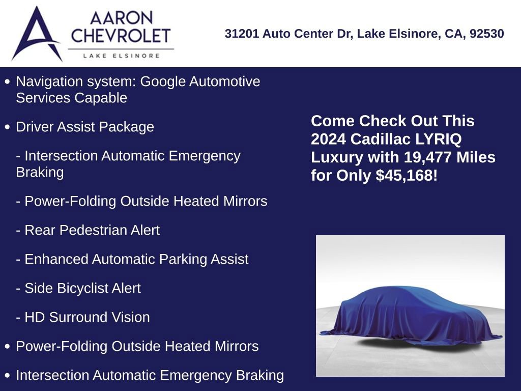 2024 CADILLAC LYRIQ Luxury photo 3