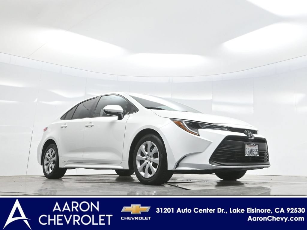 Used 2025 Toyota Corolla LE with VIN 5YFB4MDE3SP232465 for sale in Lake Elsinore, CA