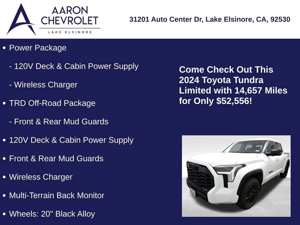 2024 Toyota Tundra Limited photo 5