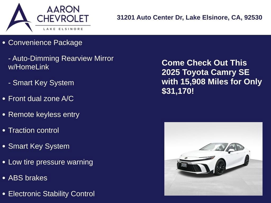 2025 Toyota Camry LE photo 4