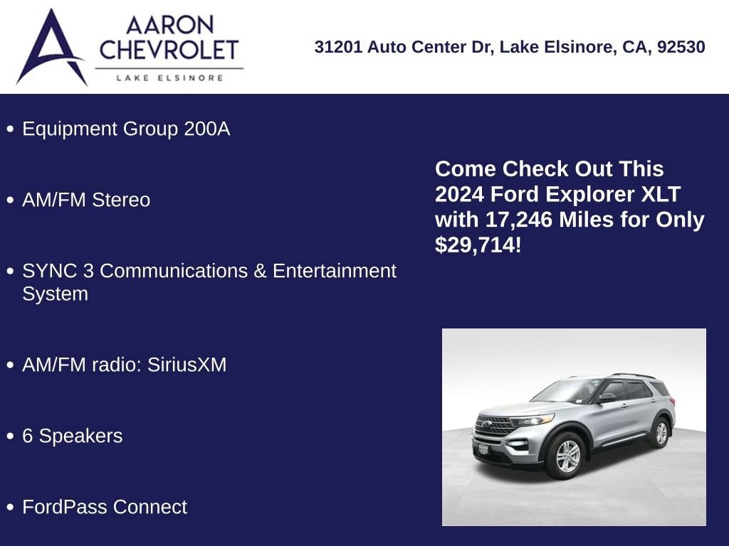 2024 Ford Explorer XLT photo 4