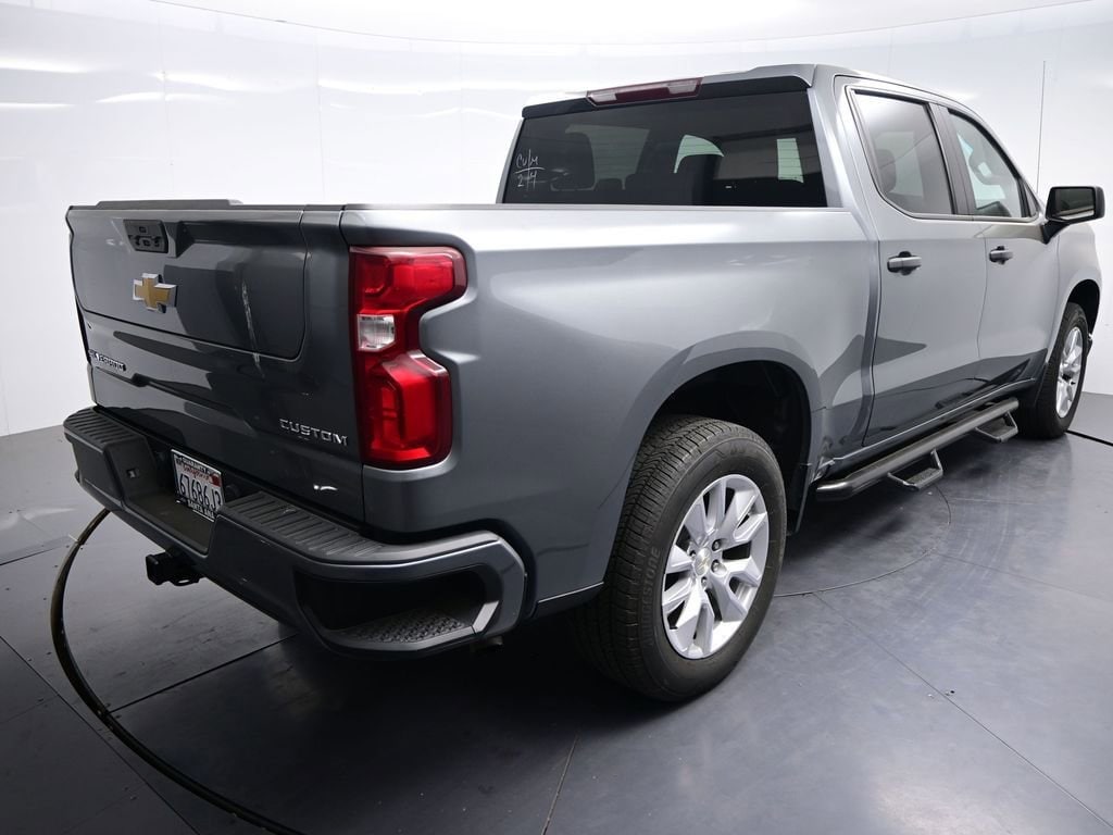Used 2021 Chevrolet Silverado 1500 Custom Truck Crew Cab