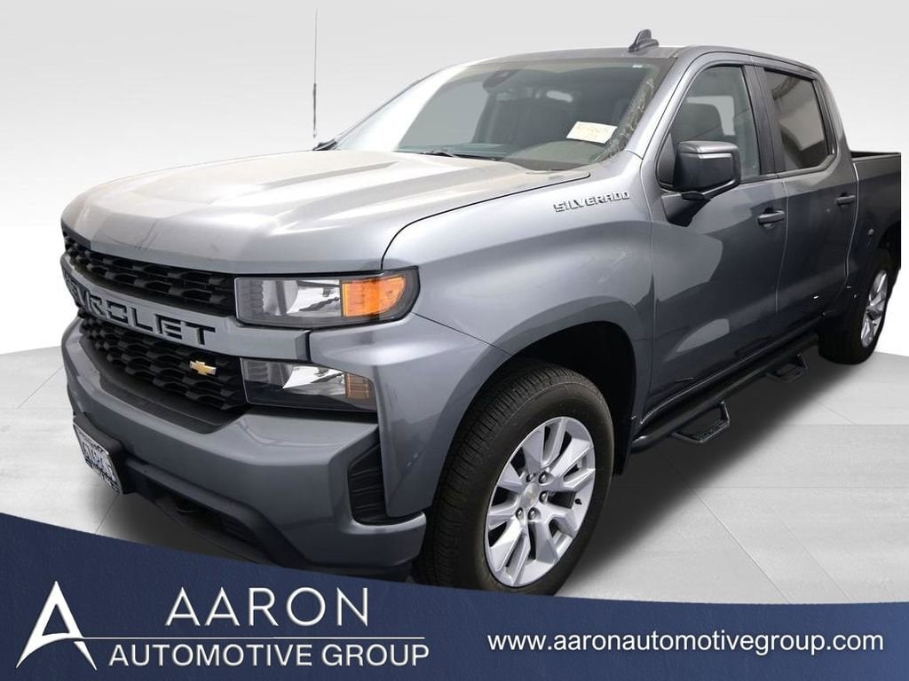 Used 2021 Chevrolet Silverado 1500 Custom Truck Crew Cab