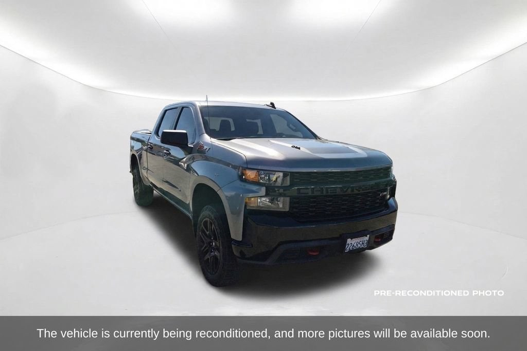 Used 2021 Chevrolet Silverado 1500 Custom Trail Boss Truck Crew Cab