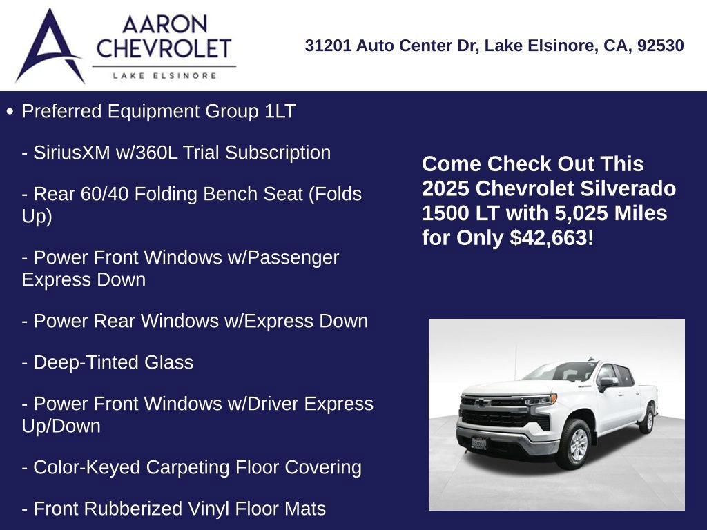 2025 Chevrolet Silverado 1500 LT w/1LT photo 4