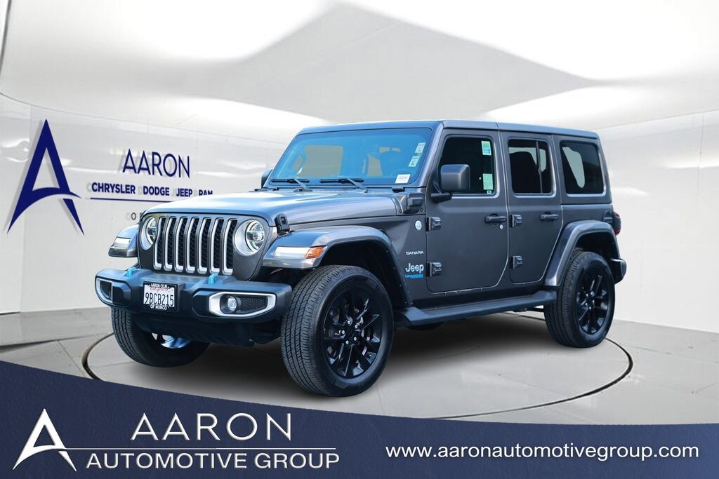 Used 2022 Jeep Wrangler Unlimited 4xe Sahara SUV