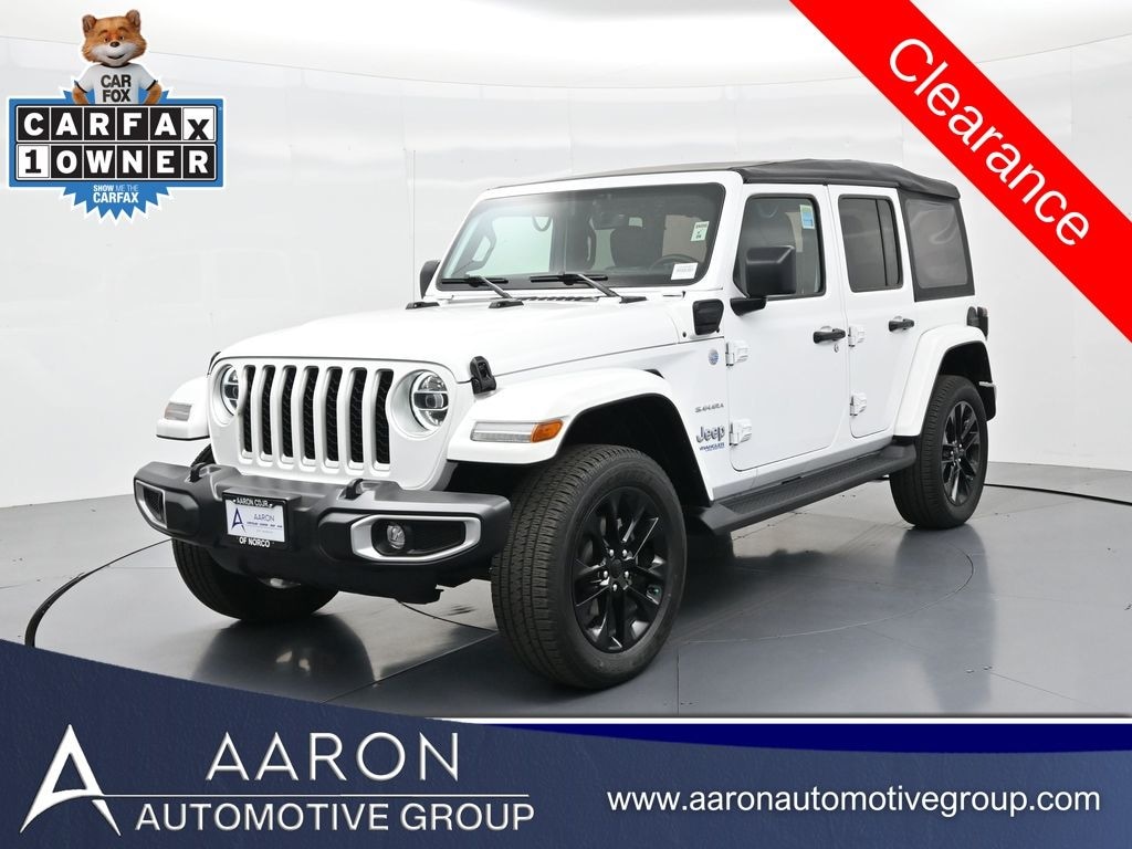 Used 2021 Jeep Wrangler 4xe Sahara SUV