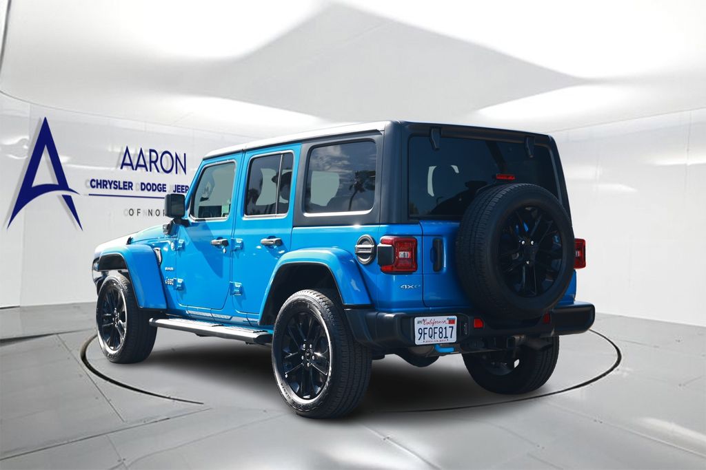 Used 2023 Jeep Wrangler 4xe Sahara 4XE with VIN 1C4JJXP64PW557828 for sale in Norco, CA