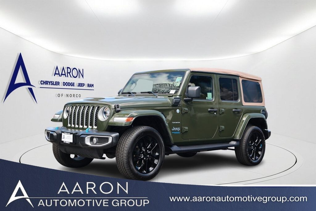 Used 2022 Jeep Wrangler Unlimited 4xe Sahara SUV