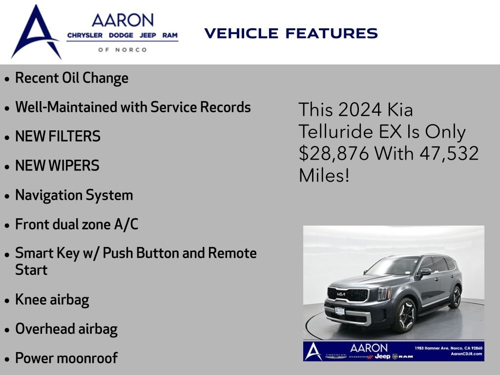 Used 2024 Kia Telluride EX SUV