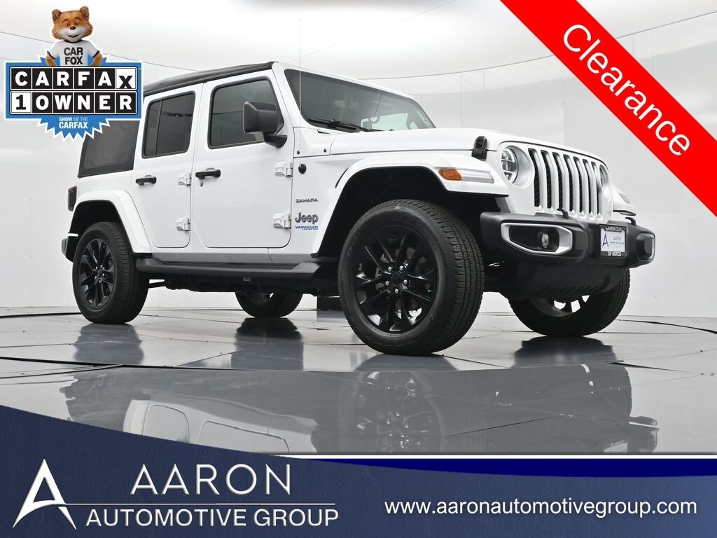 Used 2021 Jeep Wrangler 4xe Sahara SUV