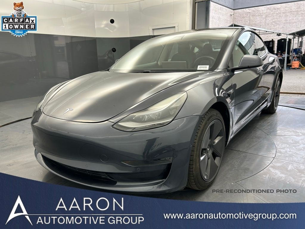 Used 2021 Tesla Model 3 Standard Range Plus Sedan