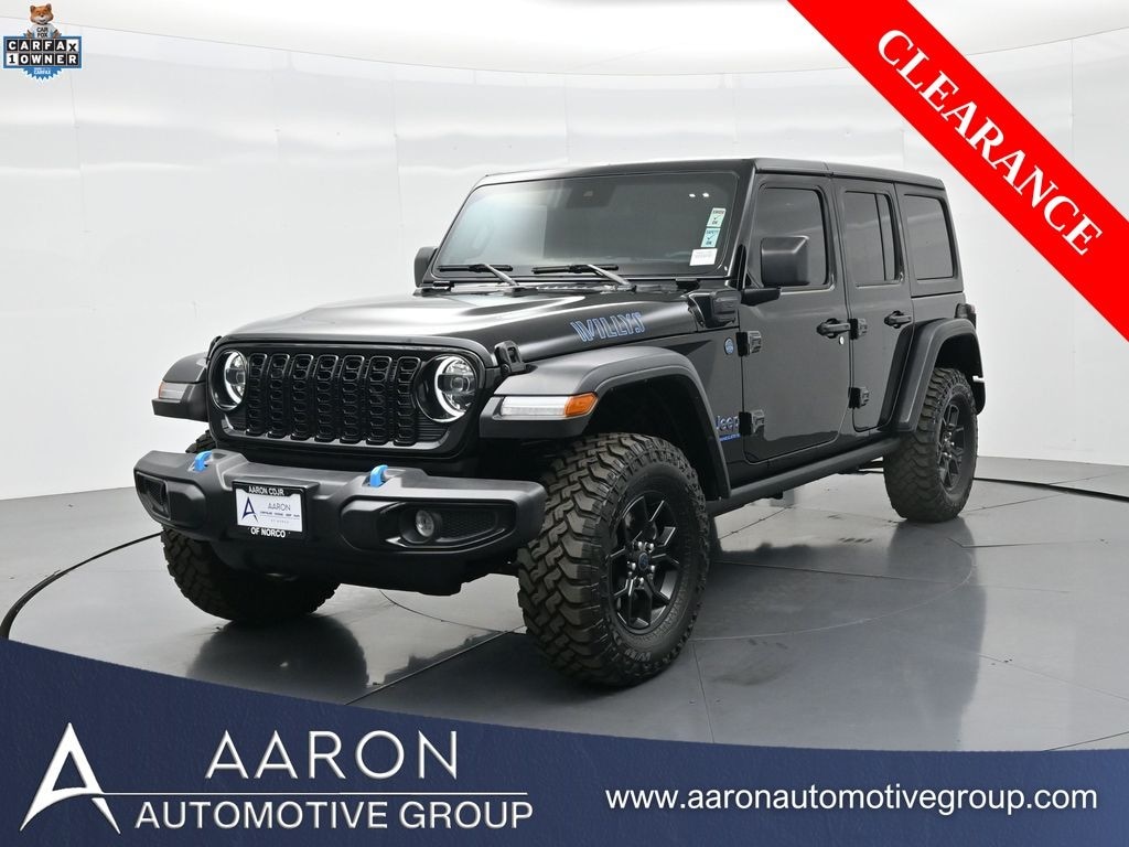 Used 2024 Jeep Wrangler 4xe Sport SUV